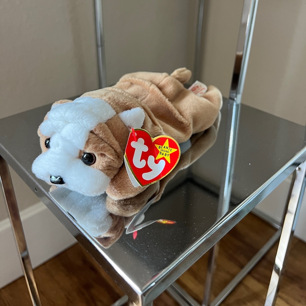 RARE Original 1996 Beanie Baby “Wrinkles”